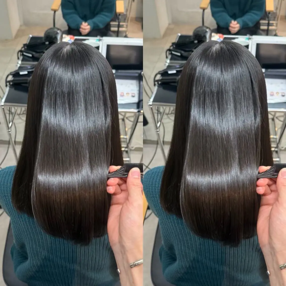 ロング カラー 植野 さくらのヘアスタイル