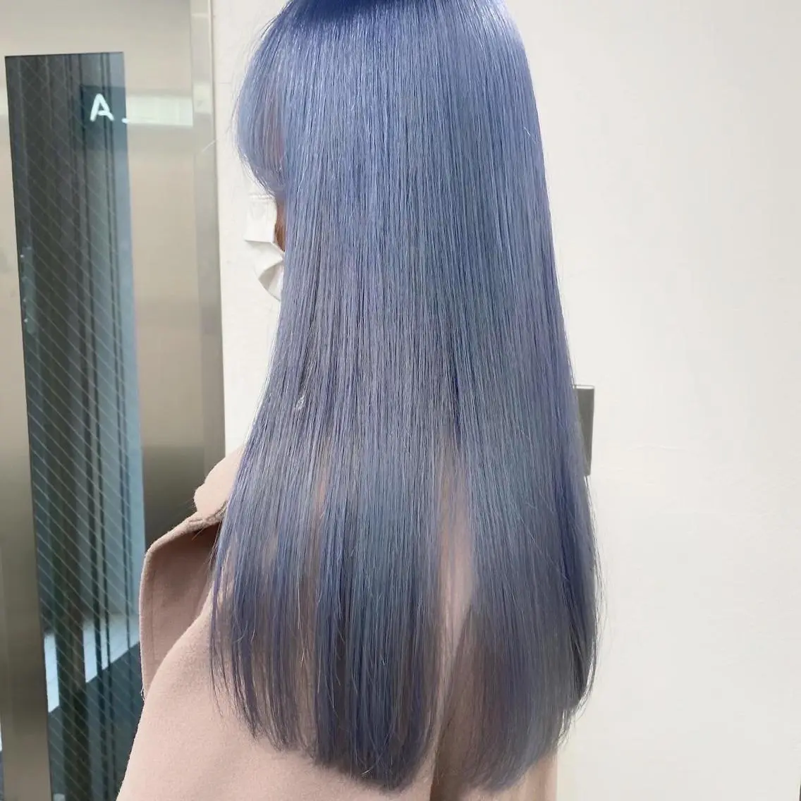 ミディアム カラー ブリーチダブルカラー 元町三宮/三ノ宮のヘアスタイル