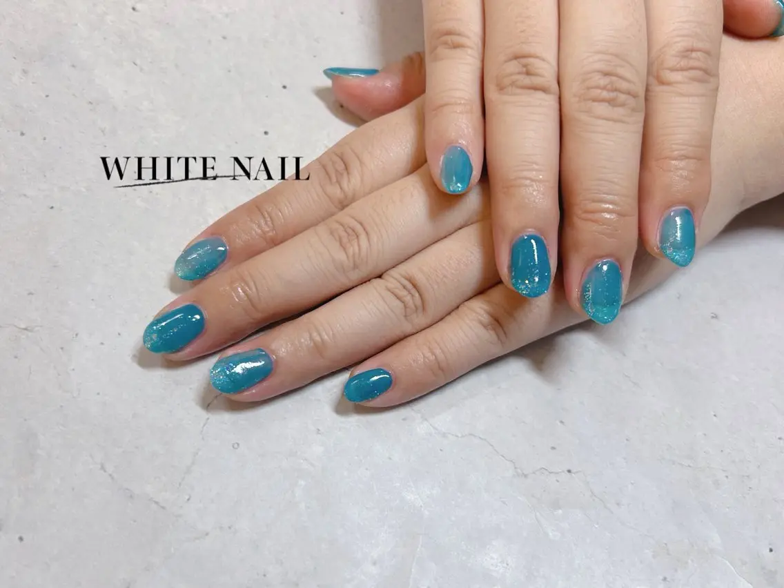 ネイル ハンドネイル WHITE NAIL ホワイトネイルのネイルデザイン
