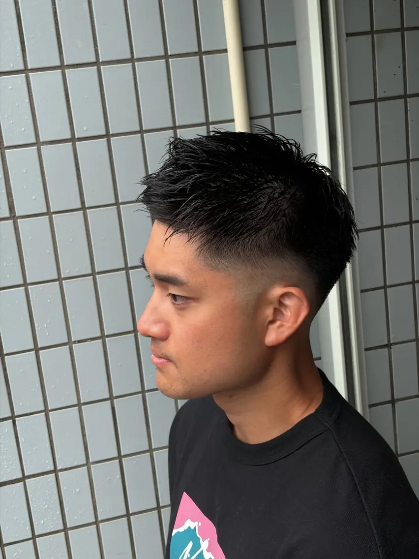 ショート メンズ 高橋 怜玖／仙台／長町のヘアスタイル