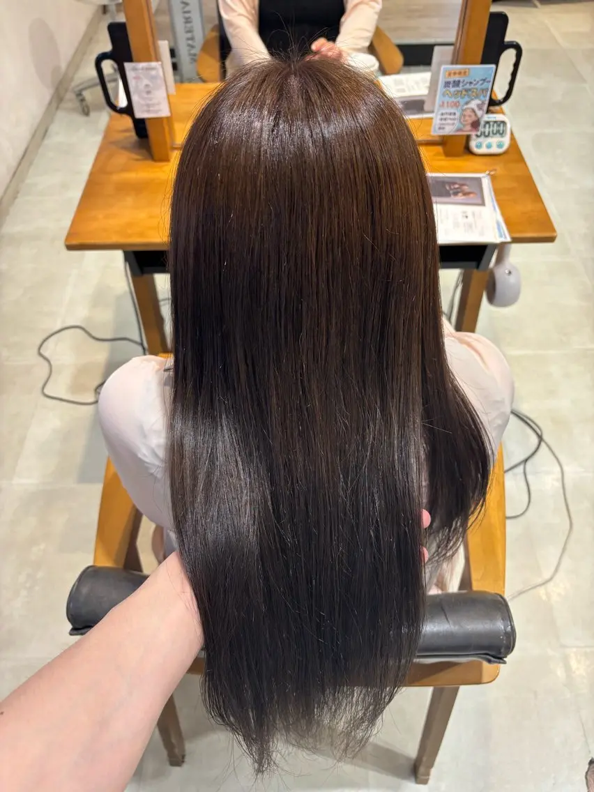 カラー 透明感カラー 髪質改善 🌟カラー特化型🌟 けい/亀戸　錦糸町のヘアスタイル