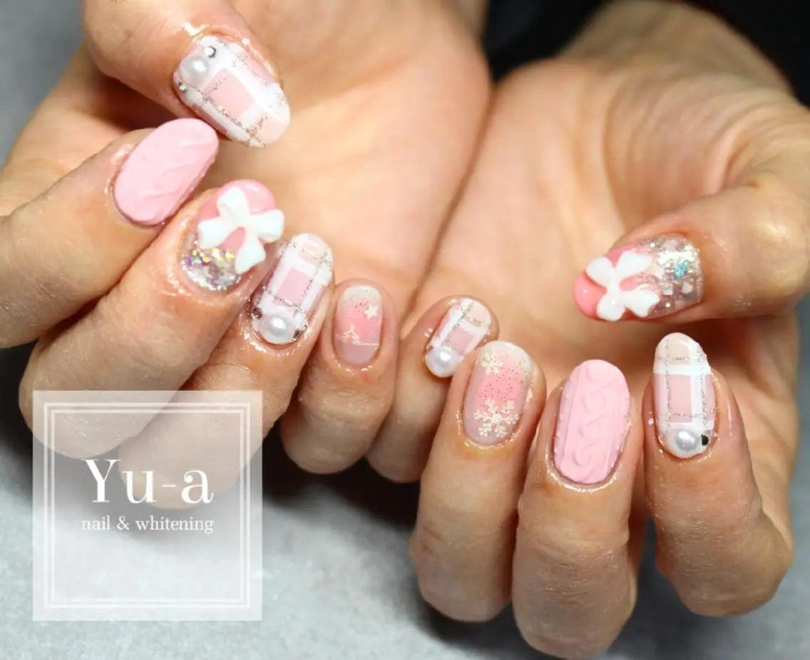 ネイル ハンドネイル yu-a☆   柏ネイルのネイルデザイン