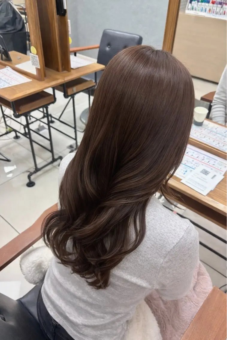 ［艶髪にしたい方✨］🎀イノアカラー＋1ステップトリートメント🎀の写真