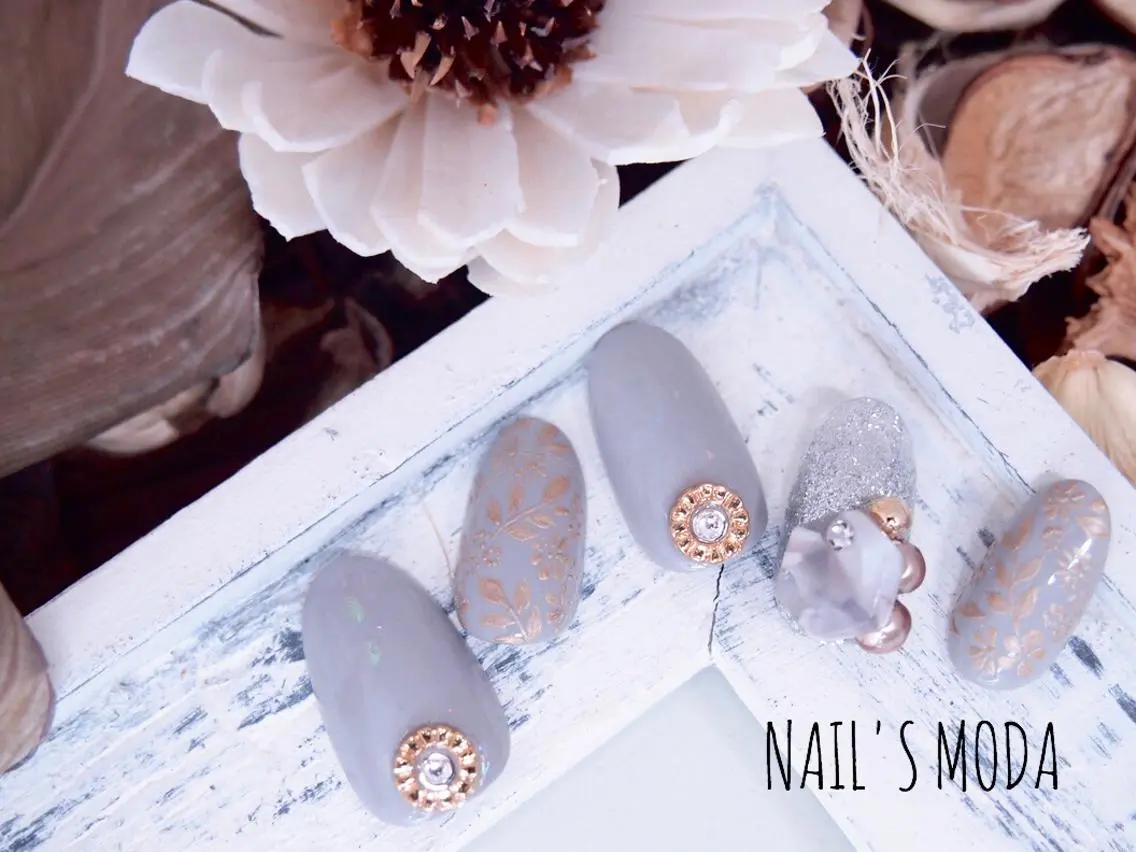 ネイル ぷっくりネイル NAIL'S MODAのネイルデザイン