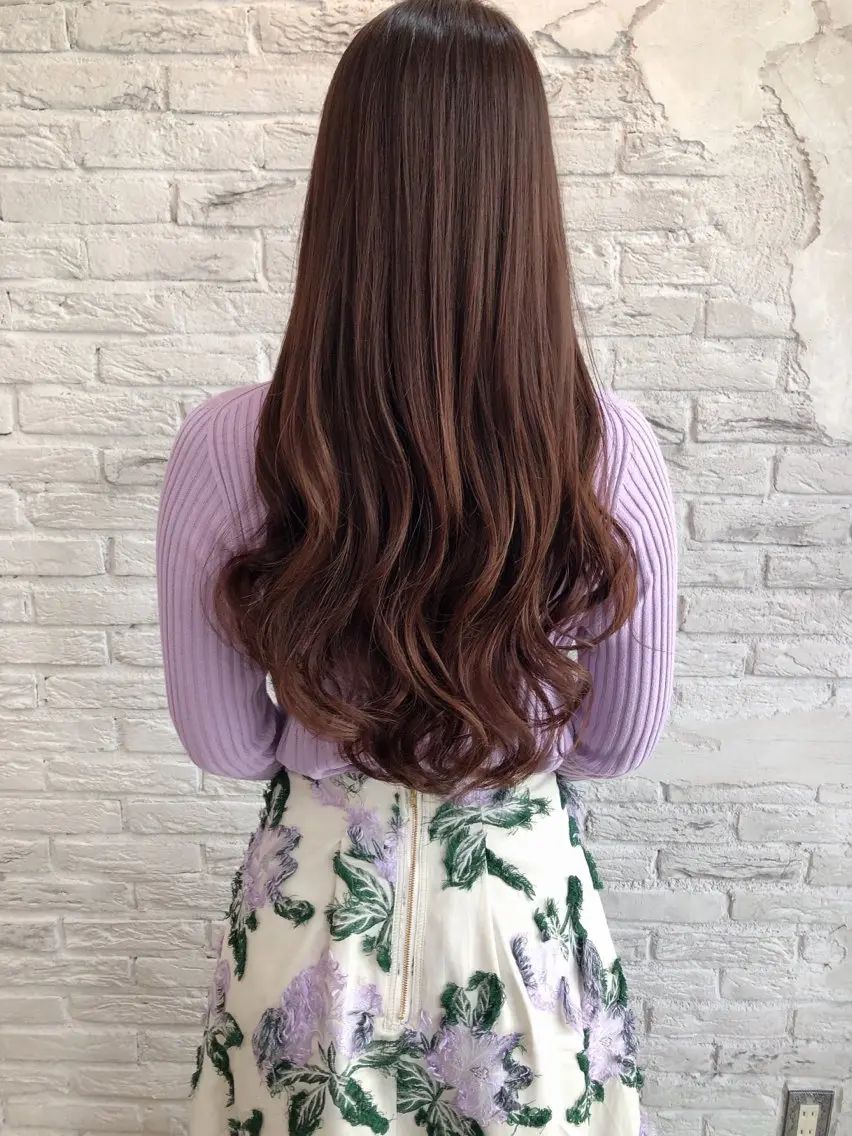カラー カット ヘアカラー LoE[ロエ]桃井 香菜子のヘアスタイル