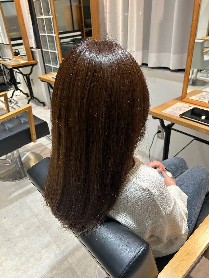 カット+カラー+トリートメントの写真