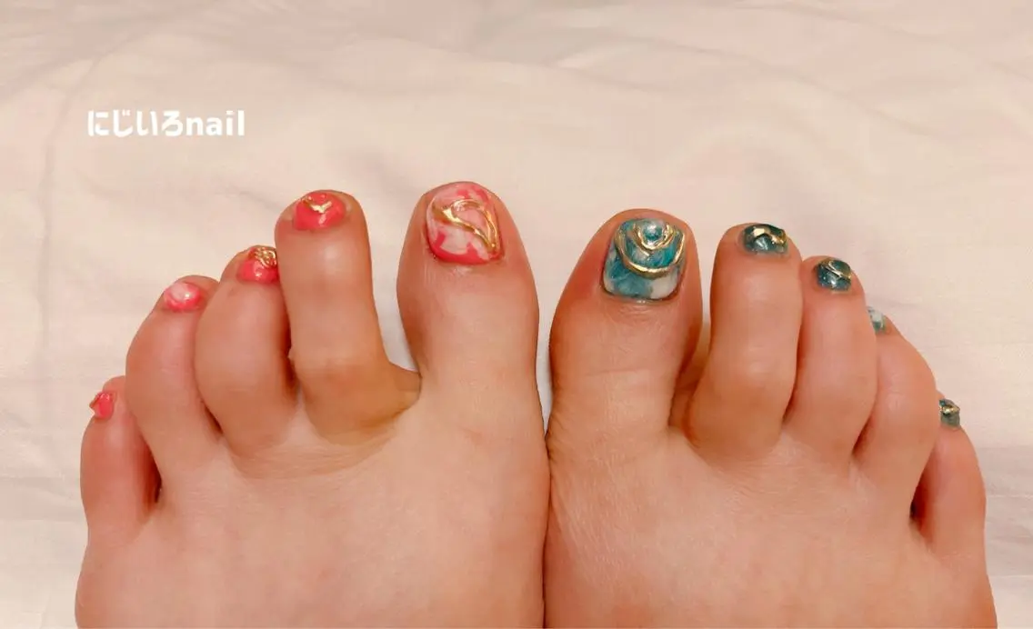 ネイル にじいろ nailのネイルデザイン