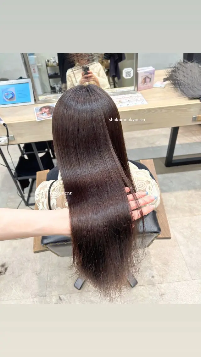 【ヘアパック🧴】1step aujua treatment ⟡.·の写真
