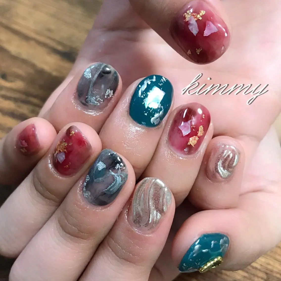 ネイル ハンドネイル kimmy nailsのネイルデザイン