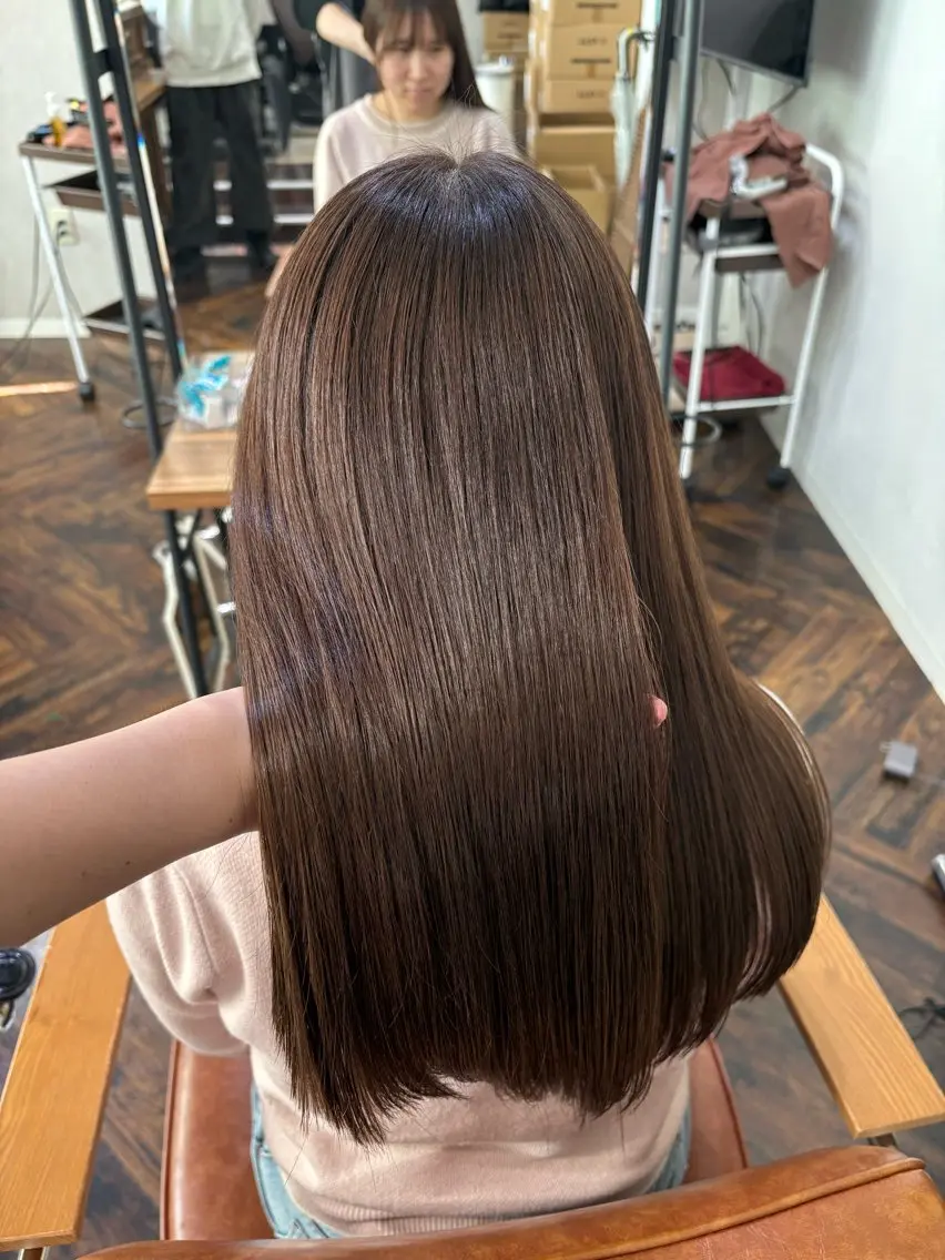 カラー ブラウンカラー 透明感カラー カットモデル募集中 🌺Noa🌺のヘアスタイル