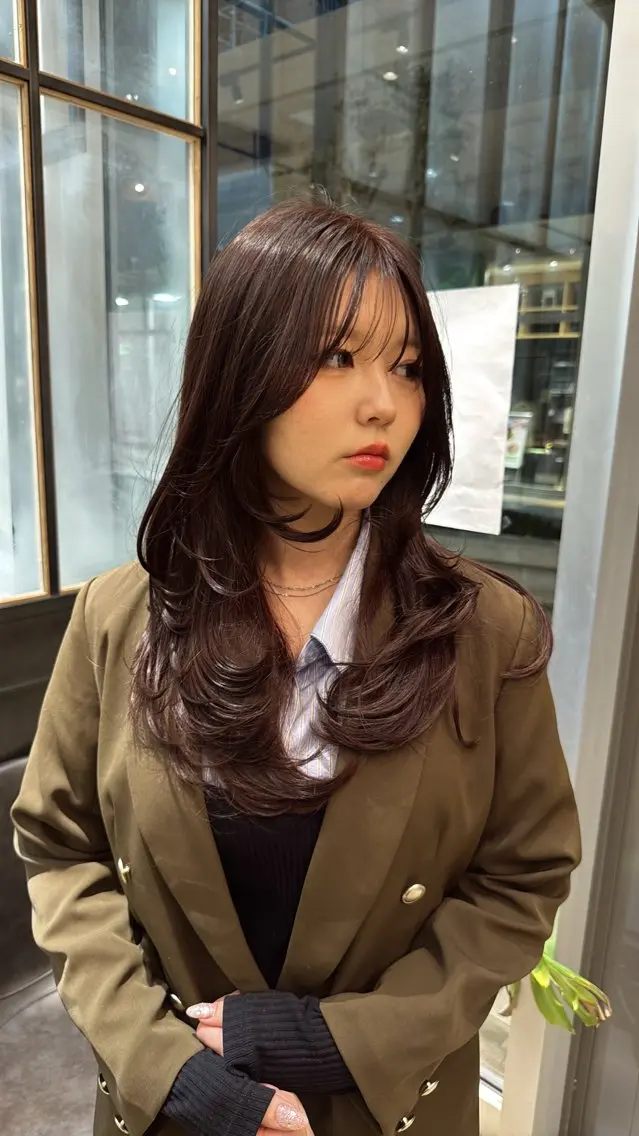 【🕊️5月限定🕊️】似合わせカット+透明感ヘアカラー+オーガニックTR🤍🪽の写真
