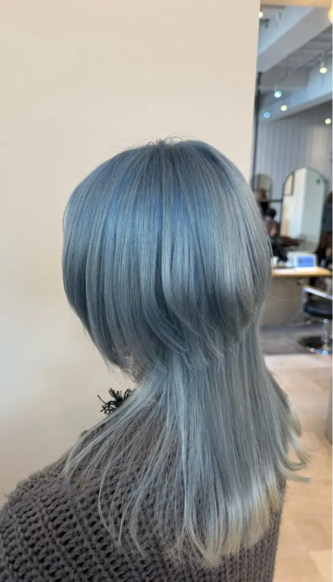 カラー カット ヘアカラー トリートメント Nene 🪽🤍推しカラーのヘアスタイル