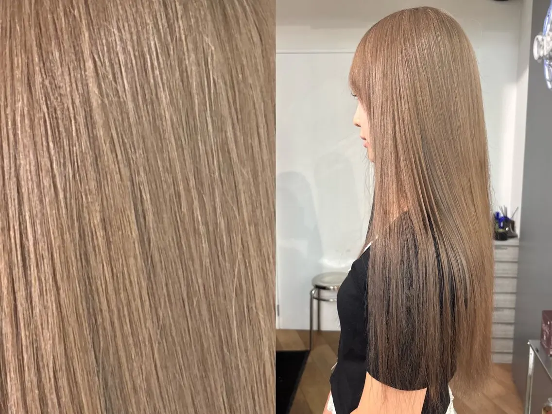 カラー ヘアカラー ブリーチ/デザイン 🎀Kanoのヘアスタイル