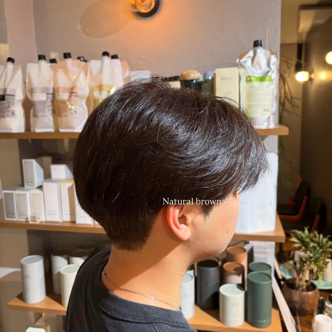 カラー メンズ ブラウンカラー Hair Ruup み す ずのヘアスタイル