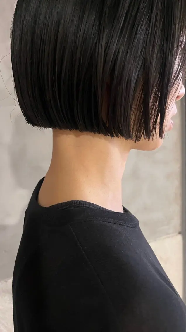 ショート くるみ🩰/ボブ レイヤー/暖色カラーのヘアスタイル