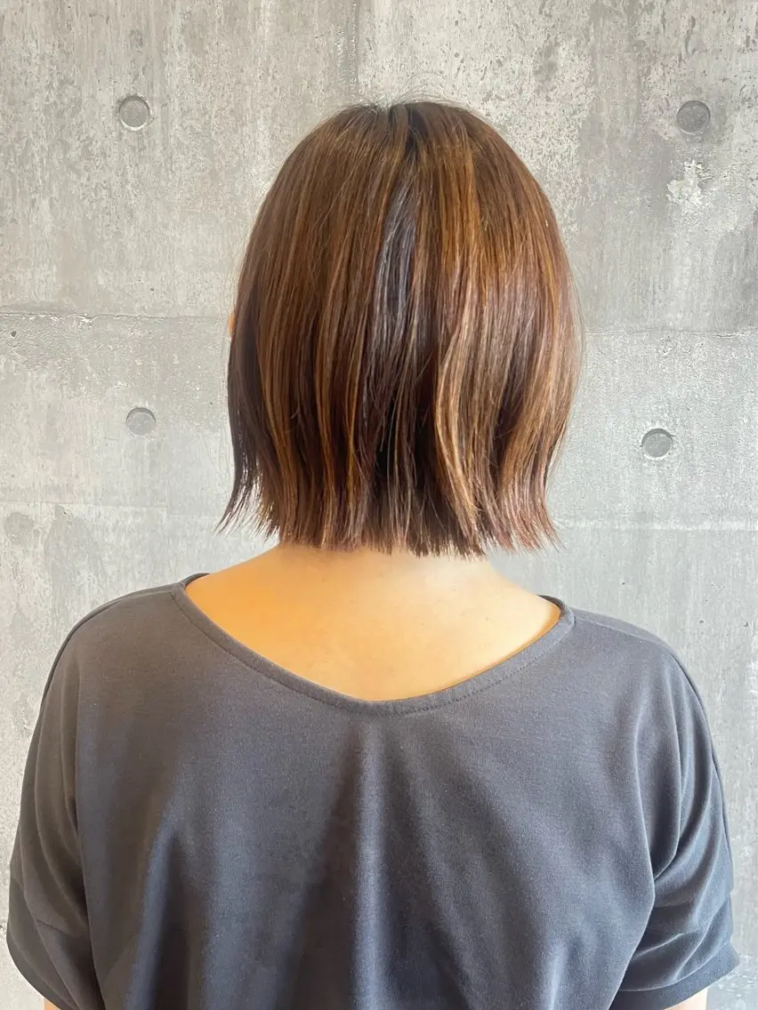 ショート ボブ いけだ さやかのヘアスタイル