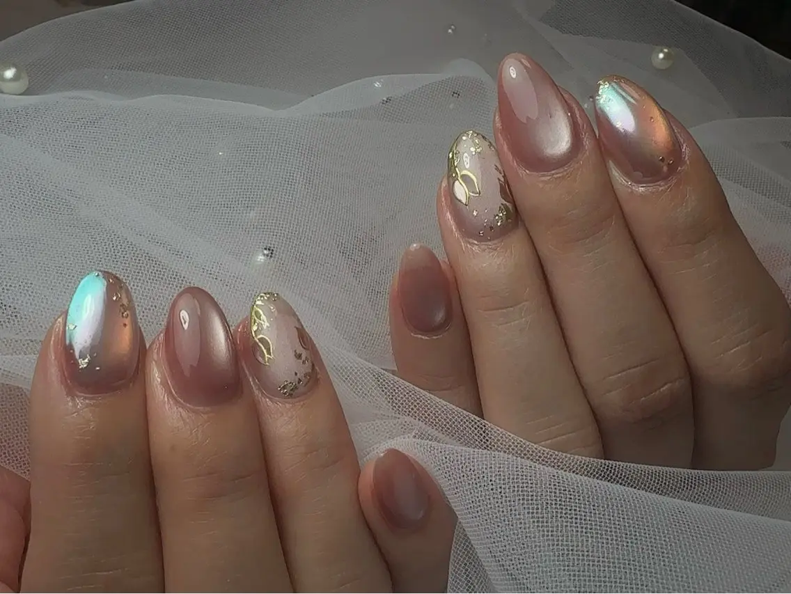 ネイル 成人式 長さ出し フットネイル フレンチネイル ジェルネイル ハンドネイル ハンドケア nail salon Feerieのネイルデザイン