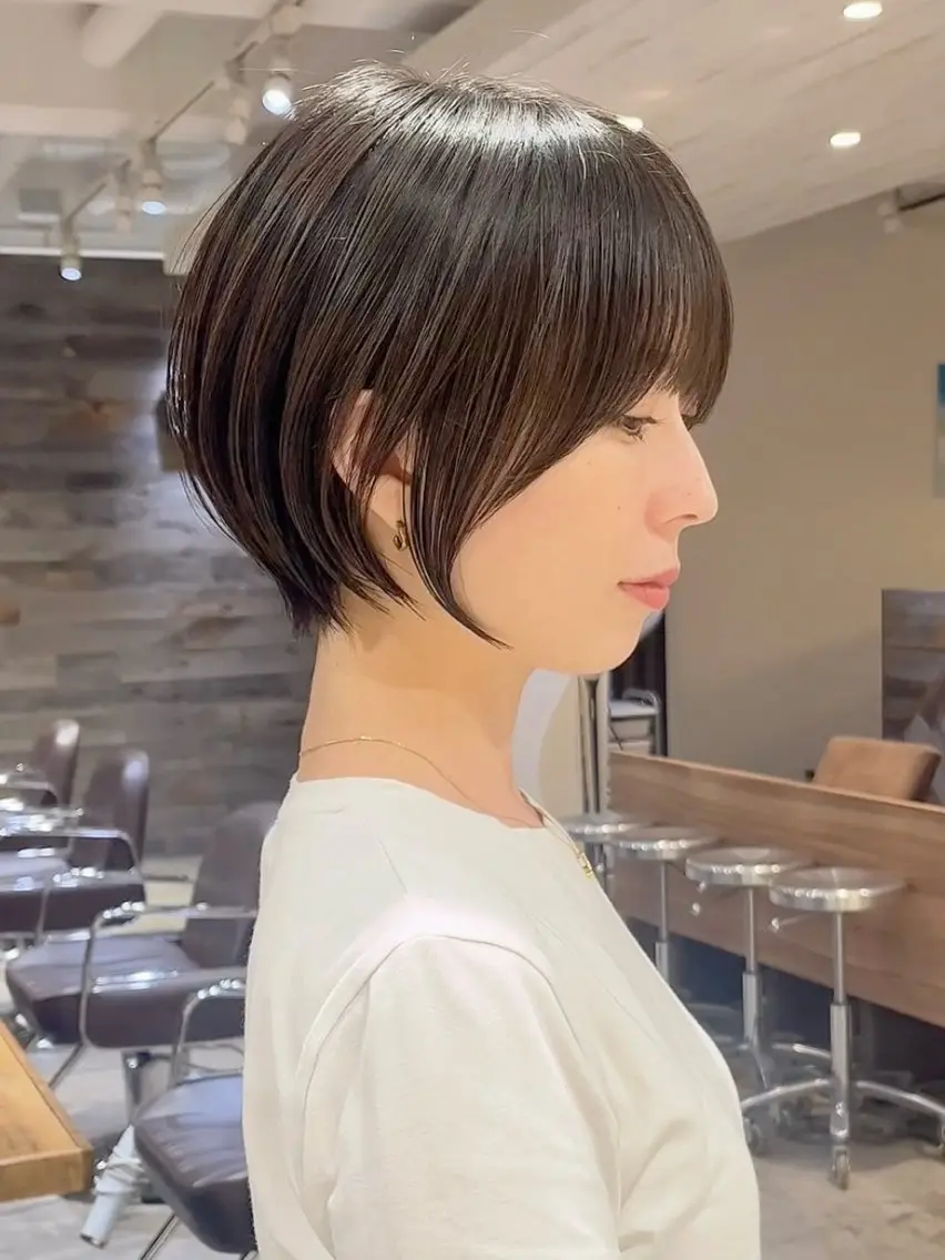 🌟ミニモ限定🌟似合わせカット✖️シルクトリートメント✂️ショート/ショートボブ/丸みショート/マッシュショートの写真