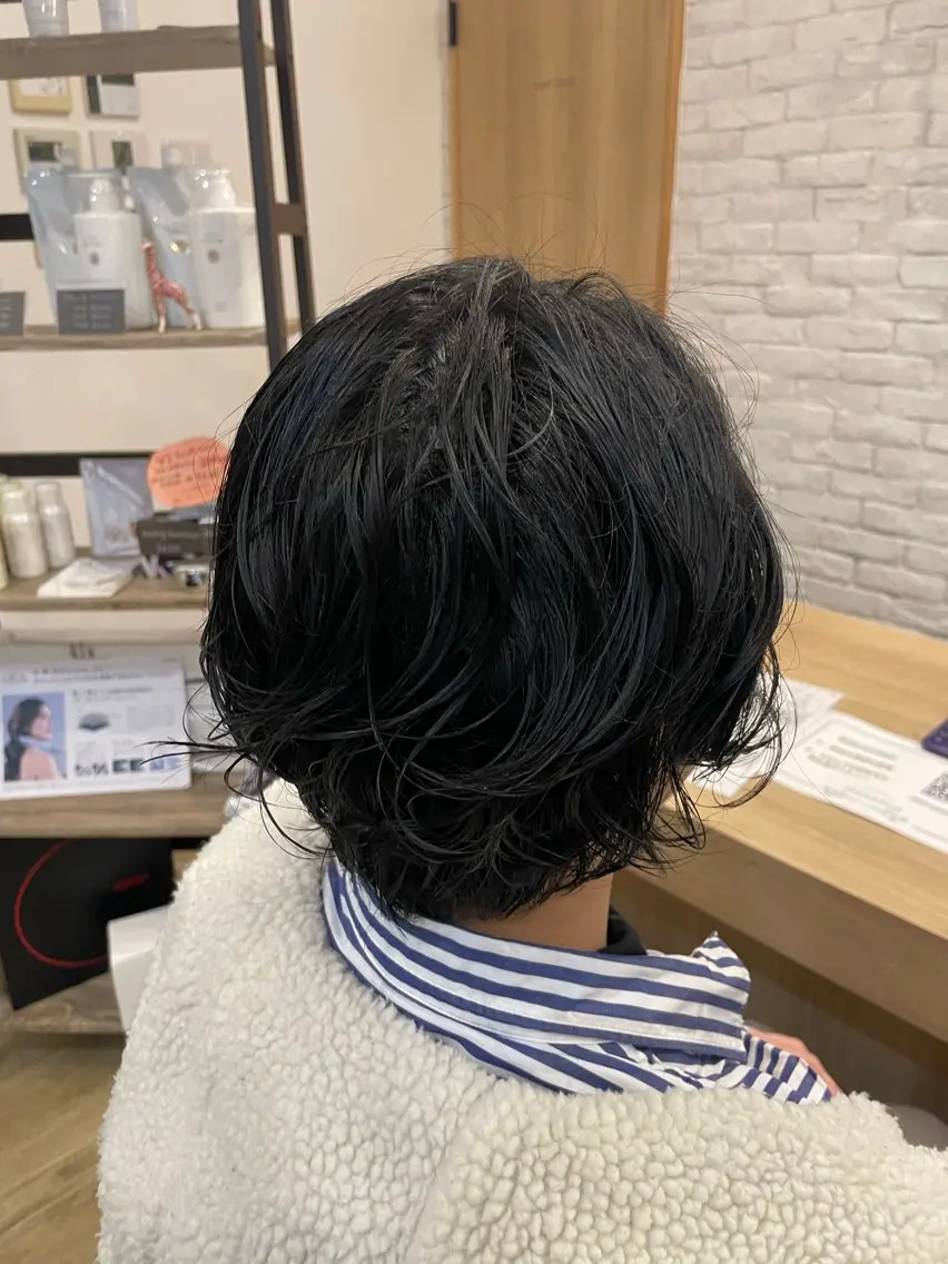 カット➕パーマ（ショート​〜​ボブ）の写真