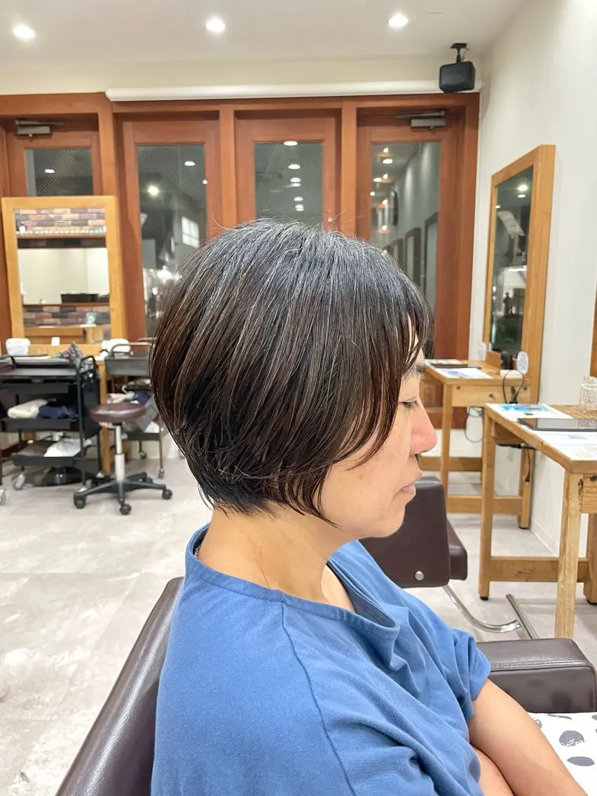 ショート ショートボブ ボブ くびれヘア ショートヘア カット ゆうと/ショート /ショートボブ/ボブのヘアスタイル