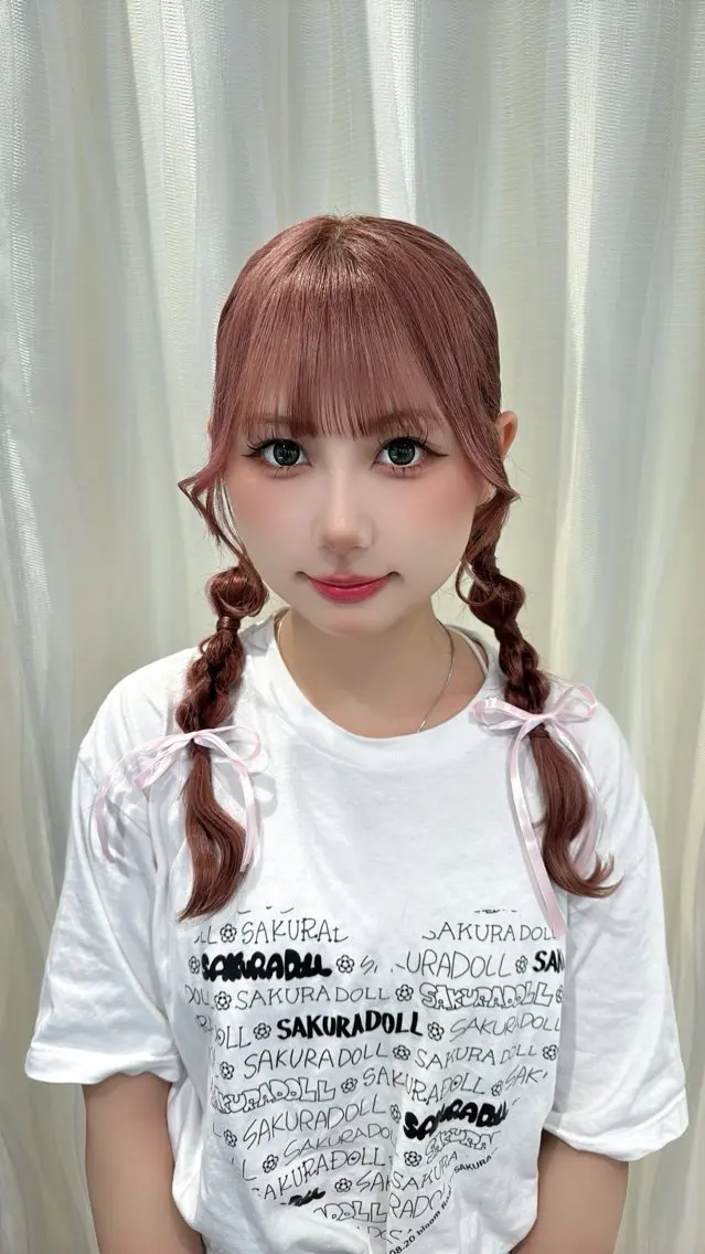 ロング ヘアアレンジ ヘアセット 韓国/アイドルヘア 🎀みづきのヘアスタイル