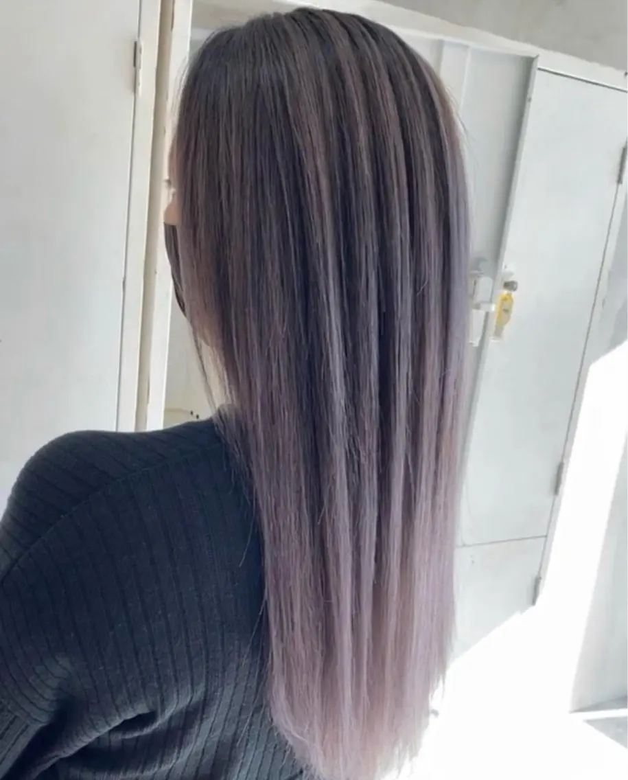 ロング カラー Lafithhair lov. 福山駅家店のヘアスタイル