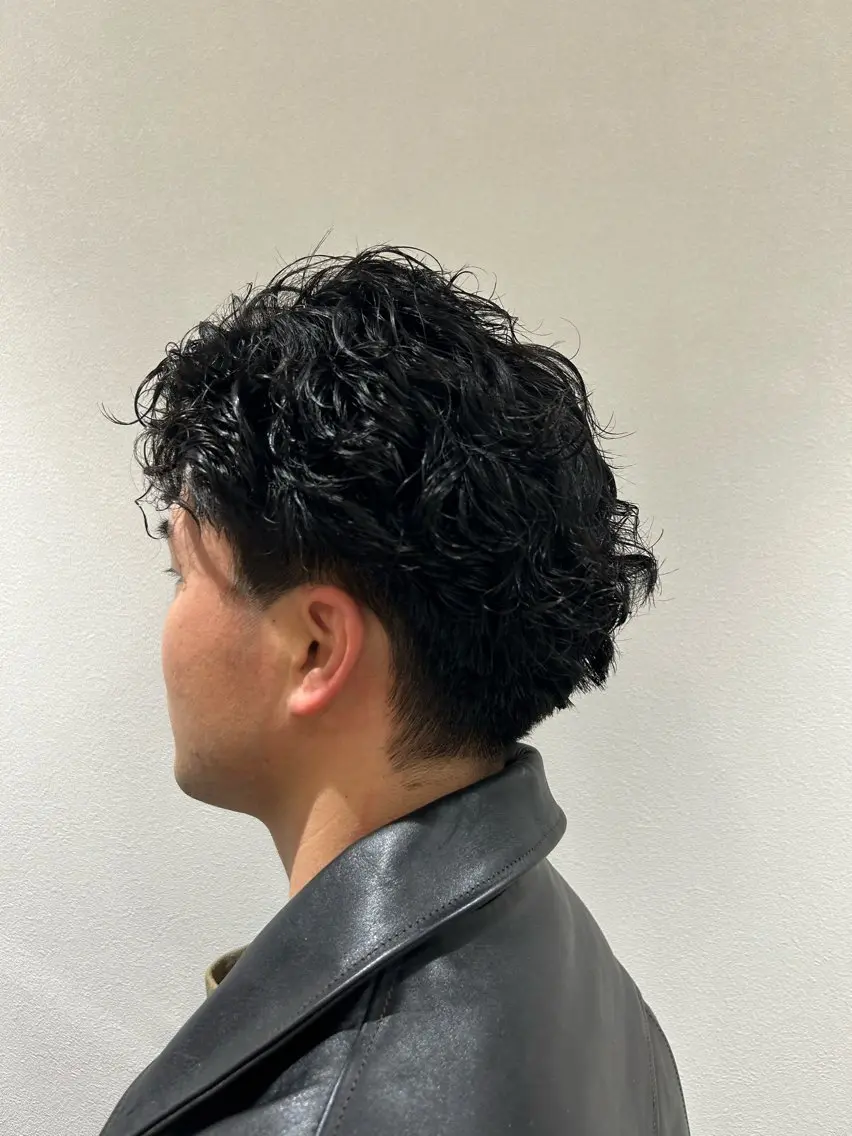 パーマ メンズ メンズパーマ alotta 可児のヘアスタイル