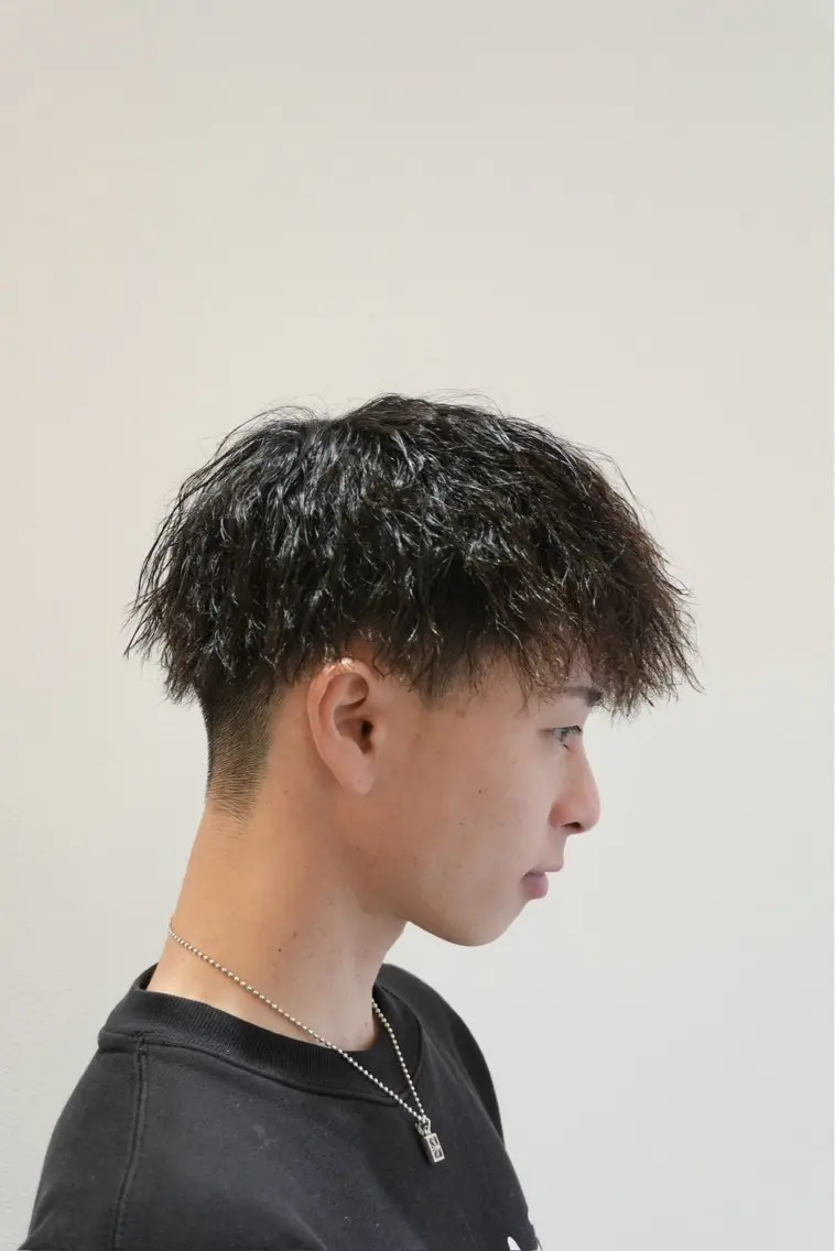 ショート パーマ ツイストパーマ パーマ misaki🦄 lange hairのヘアスタイル