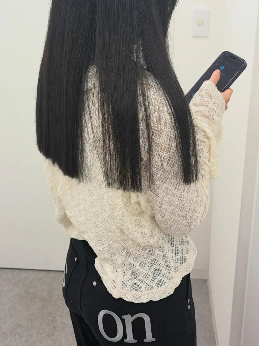 ロング カラー カット ヘアカラー 透明感color /ririkaのヘアスタイル