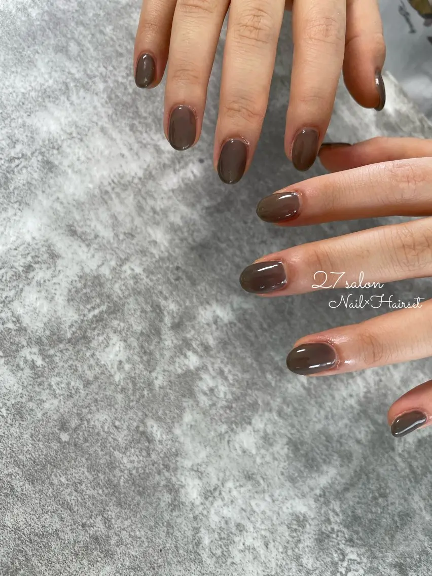 ネイル クリアネイル 27salon yuinaのネイルデザイン