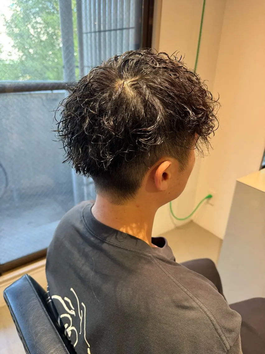 パーマ メンズ Mizuki Yajimaのヘアスタイル