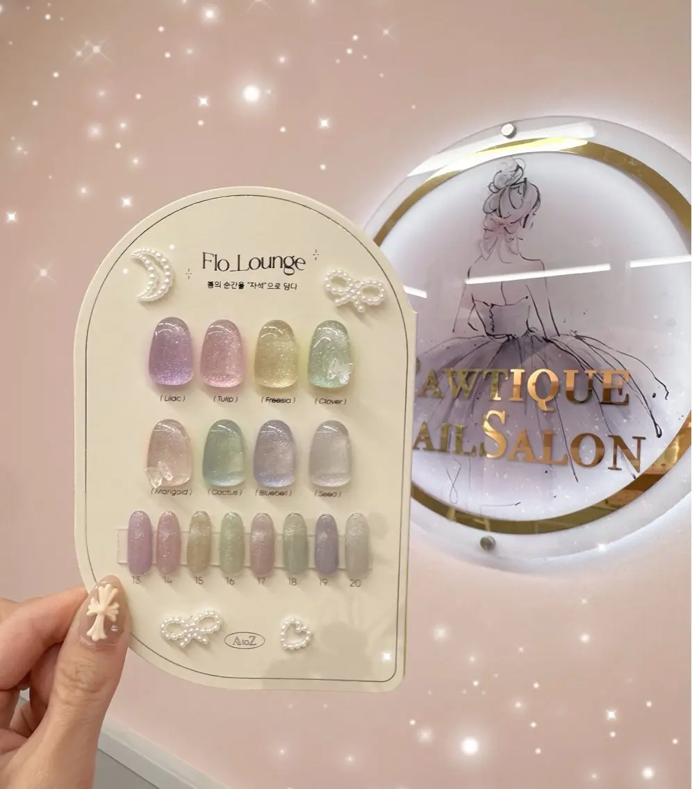 ネイル ジェルネイル 韓国ネイル マグネットネイル Pawtique nail salonのネイルデザイン