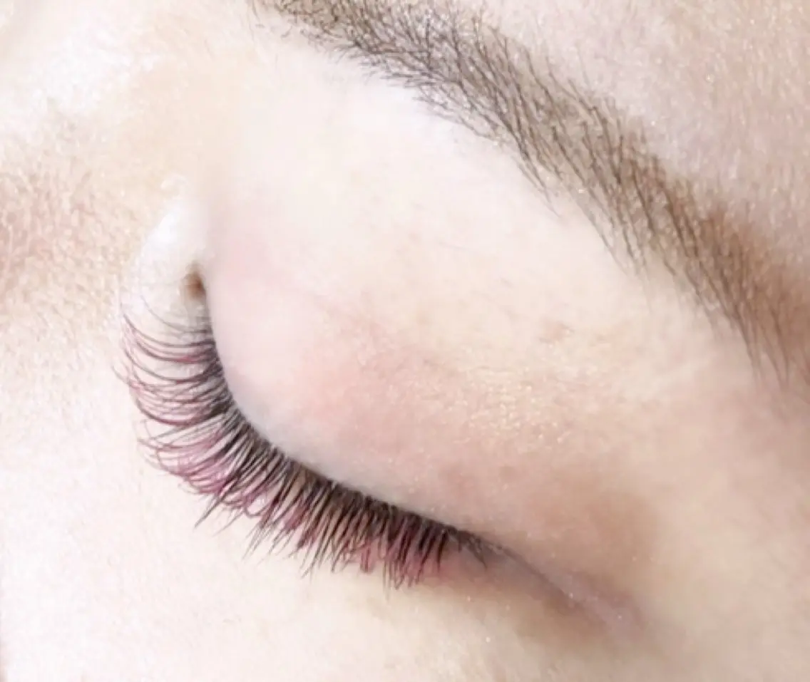 マツエク・マツパ 束感まつ毛 カラーマツエク Dカール Neo beauty Rinkaのマツエク・マツパデザイン