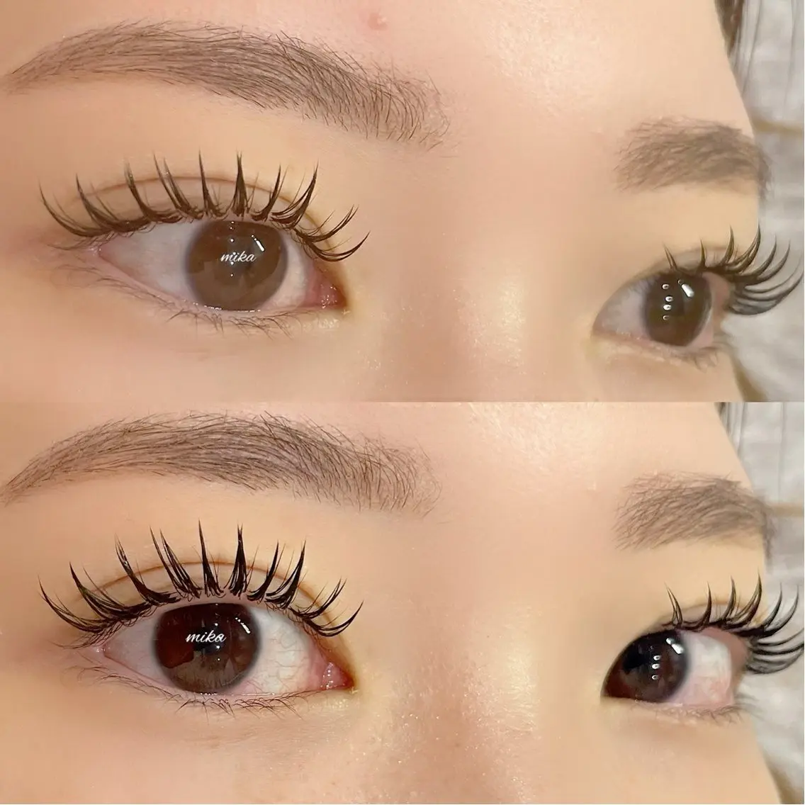 マツエク・マツパ マツエク eyelist MIKAのマツエク・マツパデザイン