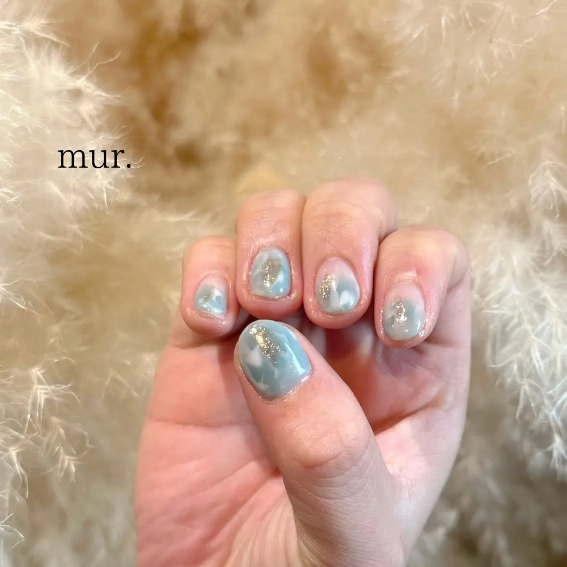 ネイル ジェルネイル ニュアンスネイル ワンカラーネイル シンプルネイル ハンドネイル mur. harukaのネイルデザイン
