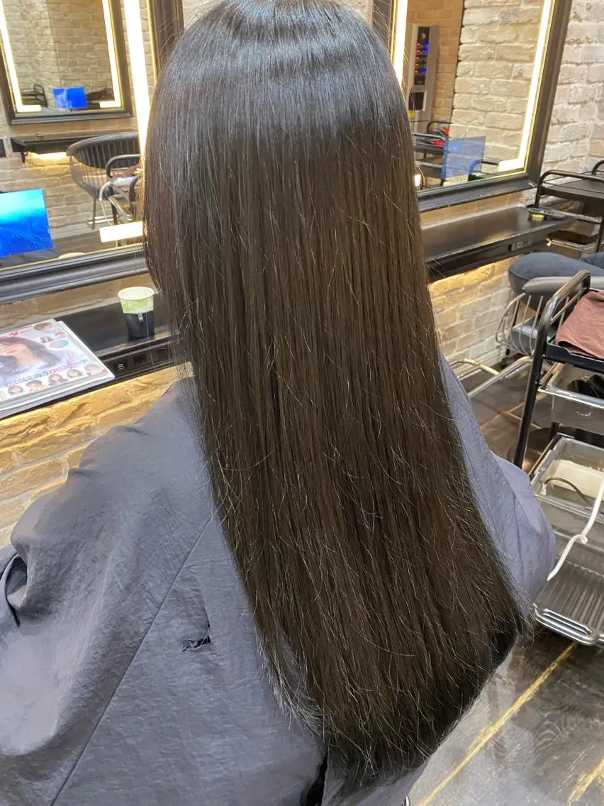 カラー カラーモデル募集 ⭐️里乃⭐️のヘアスタイル