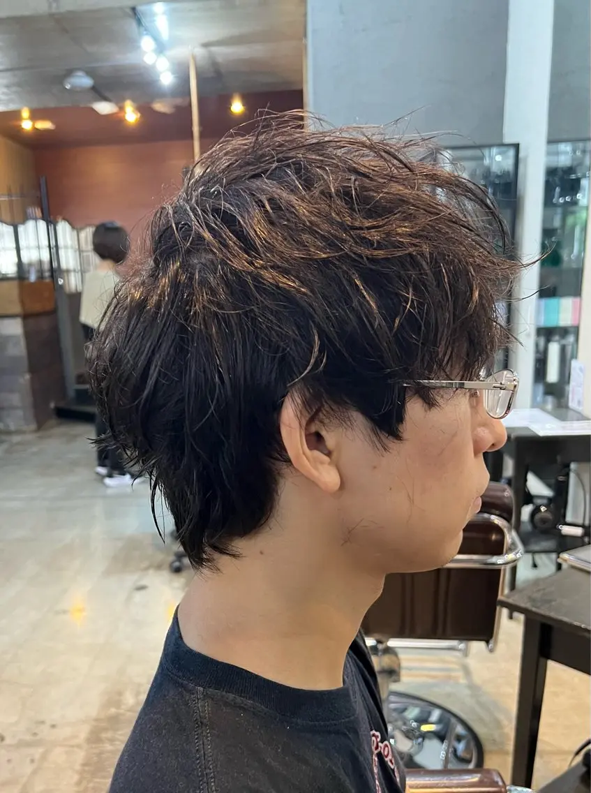 メンズ マッシュ 刈り上げ Men's NAM 八角のヘアスタイル