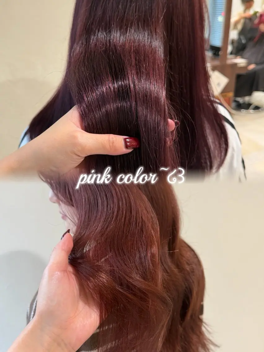 ロング ヘアカラー 🌼.*akane 韓国ヘア♡レイヤーのヘアスタイル