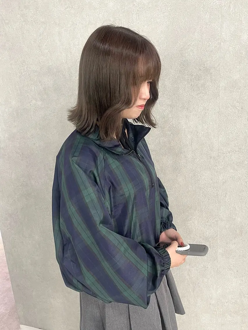 ショート カラー カット ヘアカラー トリートメント 盛れる顔まわり✨🎀 レイヤー別所好葉のヘアスタイル