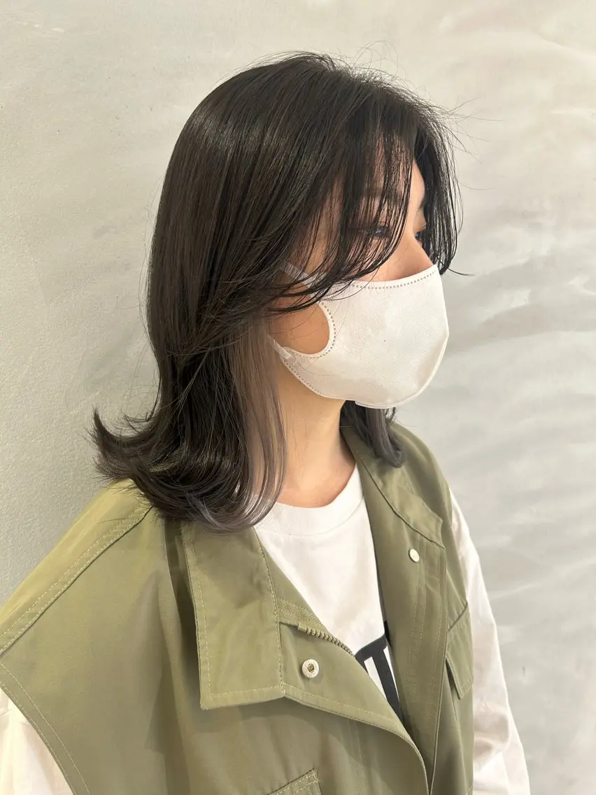 🎀人気急上昇🎀チラ見せ♡インナーカラー+3stepトリートメント🌈の写真