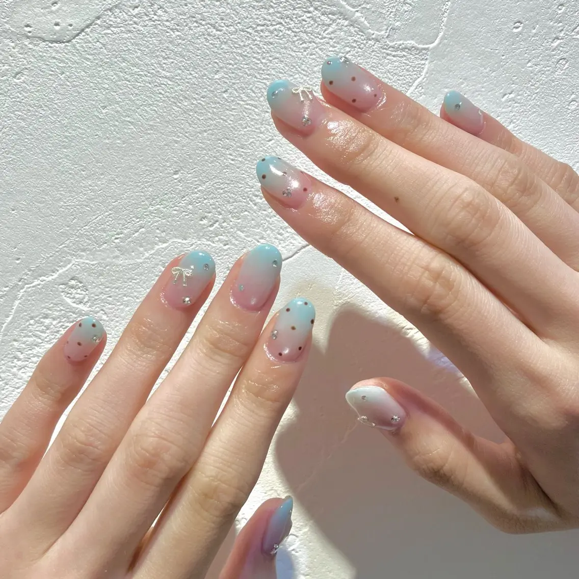 ネイル ハンドネイル Ayaka 🧸☀️ 銀座/韓国ワンホンのネイルデザイン