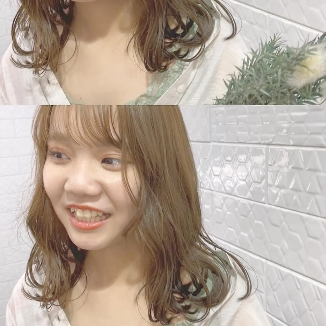 セミロング カラー mako︴ Euphoriaのヘアスタイル