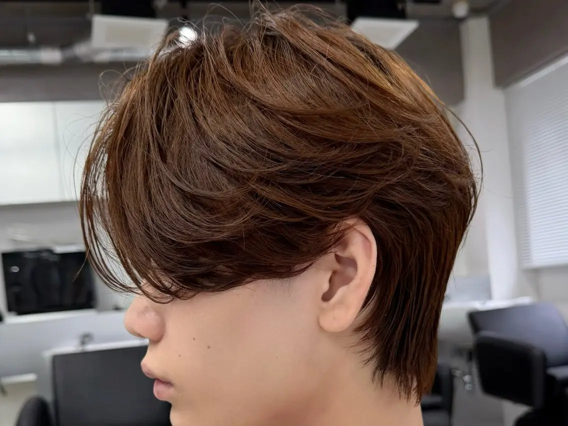 パーマ ヘアアレンジ メンズ 縮毛矯正 カット 縮毛矯正 (メンズ特化)AKI /古本晃大のヘアスタイル