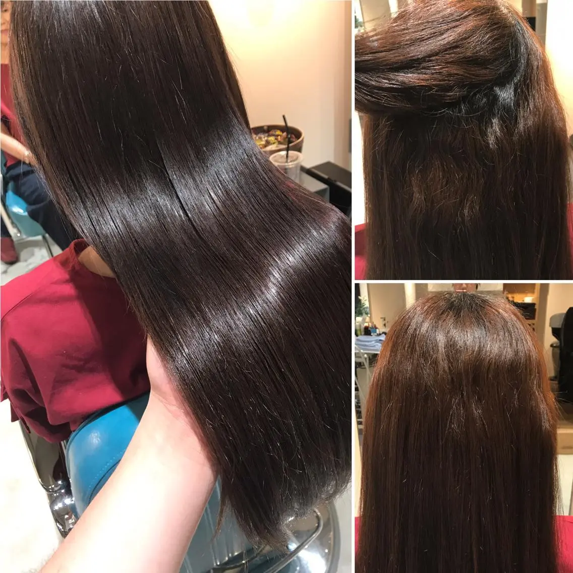 ロング 縮毛矯正 酸性ストレート 撮影モデルさん募集 渡邊直幸のヘアスタイル