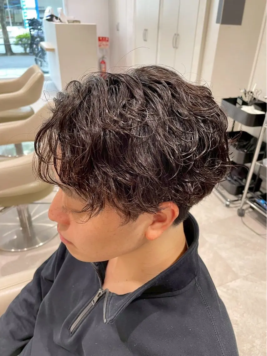 メンズ カット 🩰Ruka|透明感 カラー|メンズカットのヘアスタイル