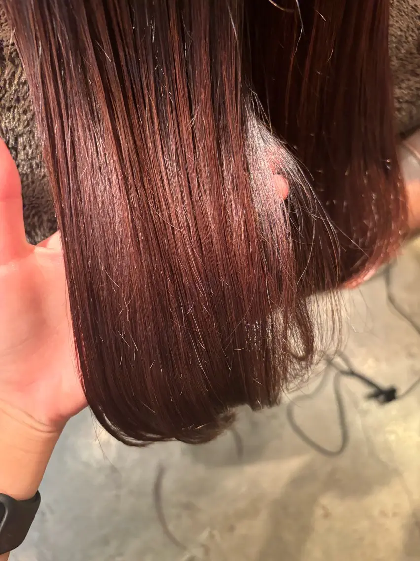 カラー 髪質改善カラー ベージュ🤎YUMEのヘアスタイル