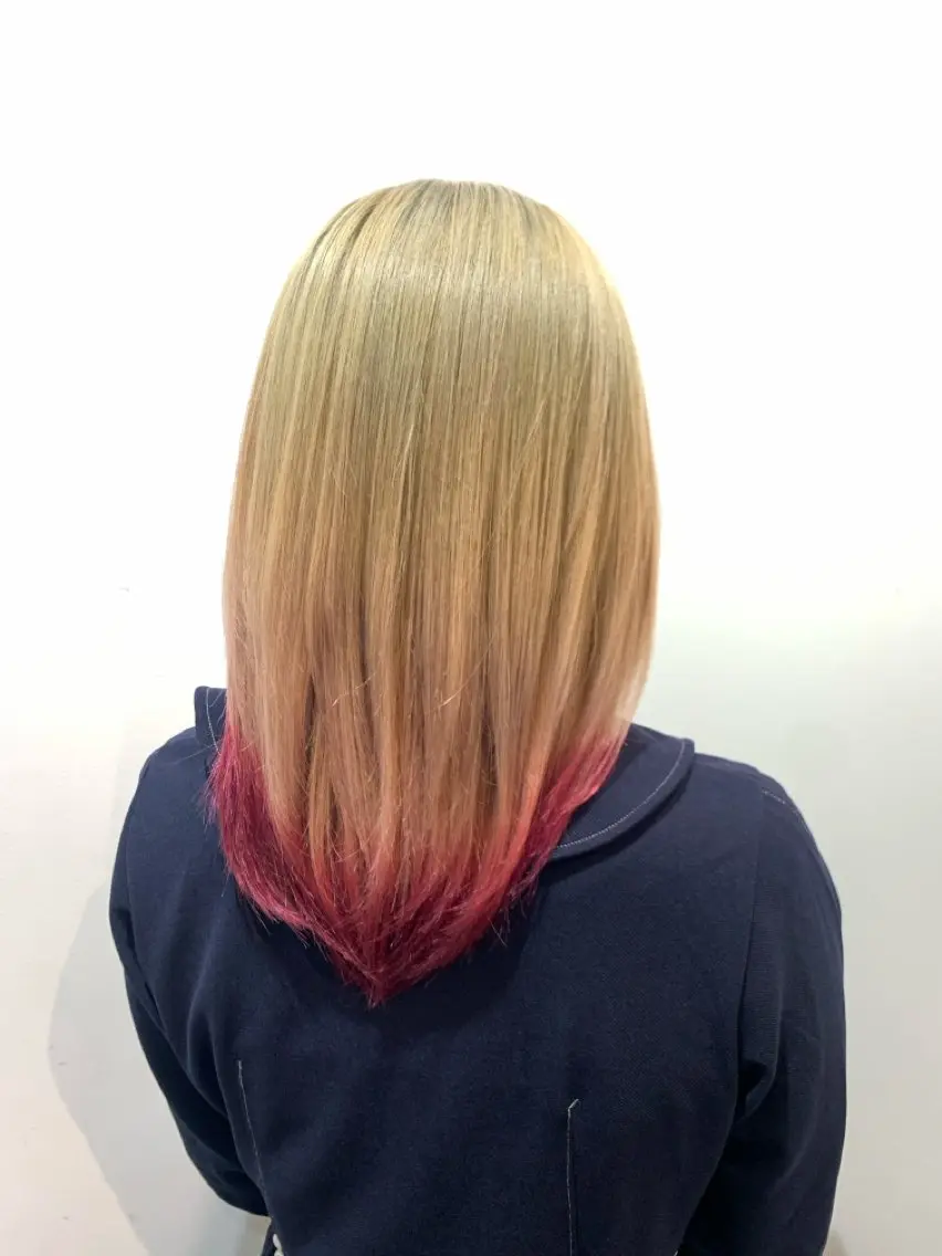 ミディアム 髪質改善 ヘアカラー トリートメント 髪質改善　用賀美容院 比嘉　廣樹のその他イメージ