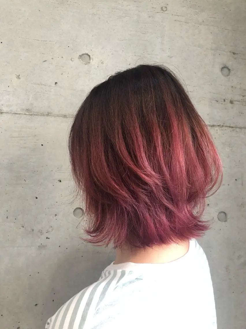 ミディアム 水野 祥汰のヘアスタイル