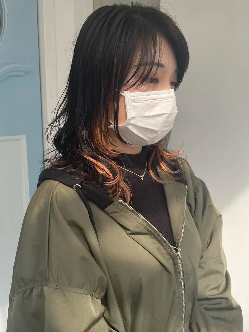 🍂カット+ナチュラルヘアカラー🍂の写真