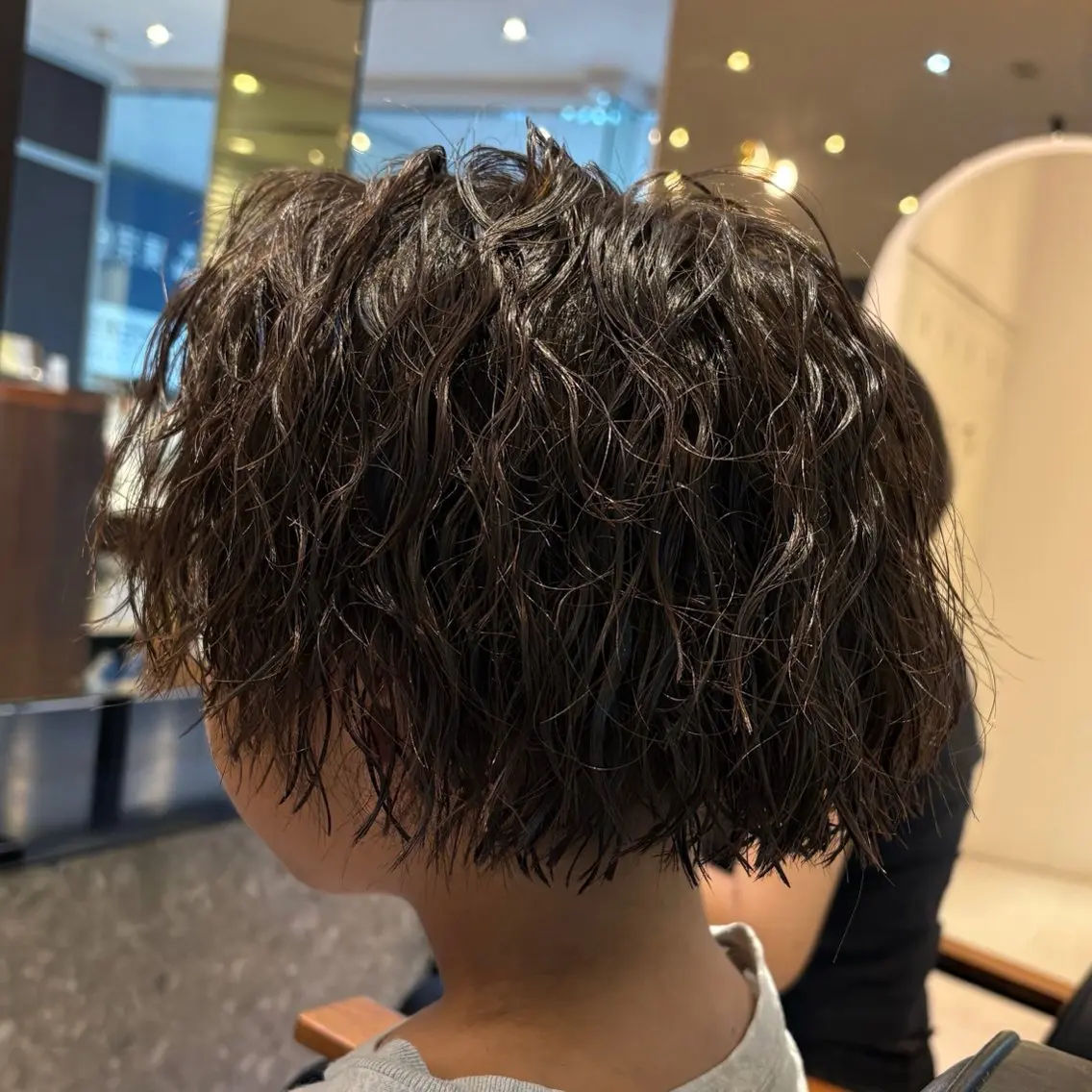 パーマ メンズ カット パーマ 最安値モデル募集✨️ sayuri🍓のヘアスタイル